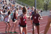 Courtney Mills (Left) and Porche Parnell (Right) - 4x400 meter relay